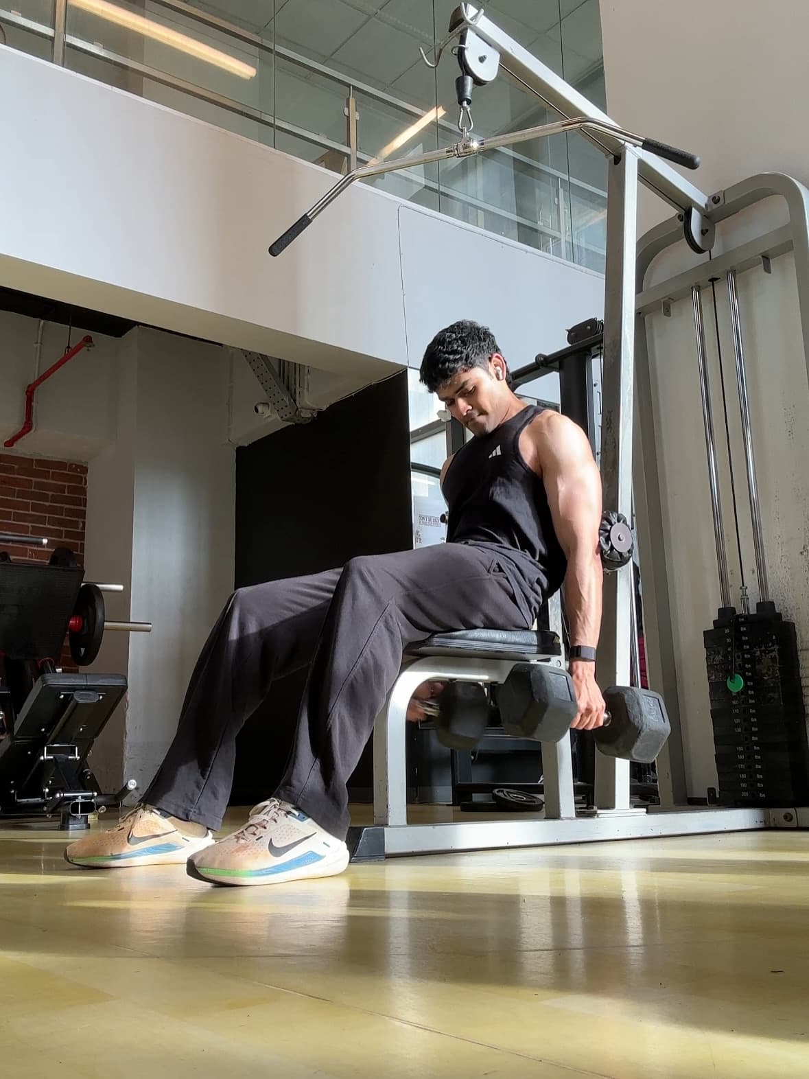 Dhanil Shah training